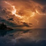 A stormy sky