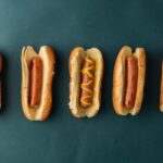 Five hotdogs